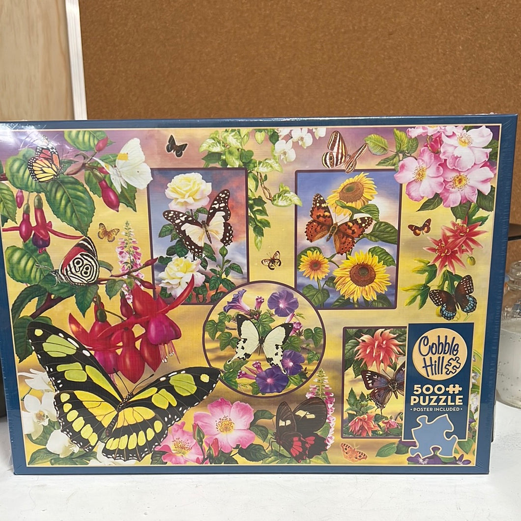 500 piece Puzzle Butterfly Magic