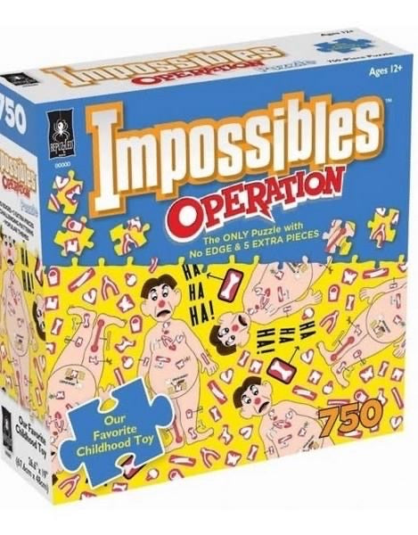 750 Piece Puzzle Impossibles Operations