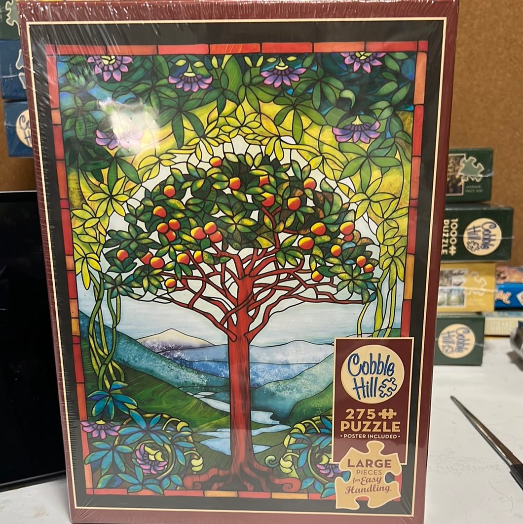 275 Piece Puzzle Tree of Life Stained glass