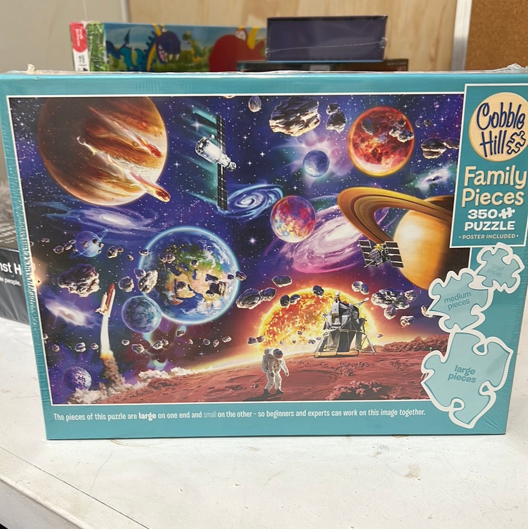 350 Family Piece Puzzle Space Travels