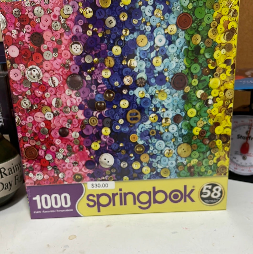 1000 Piece Puzzle Bunches of Buttons