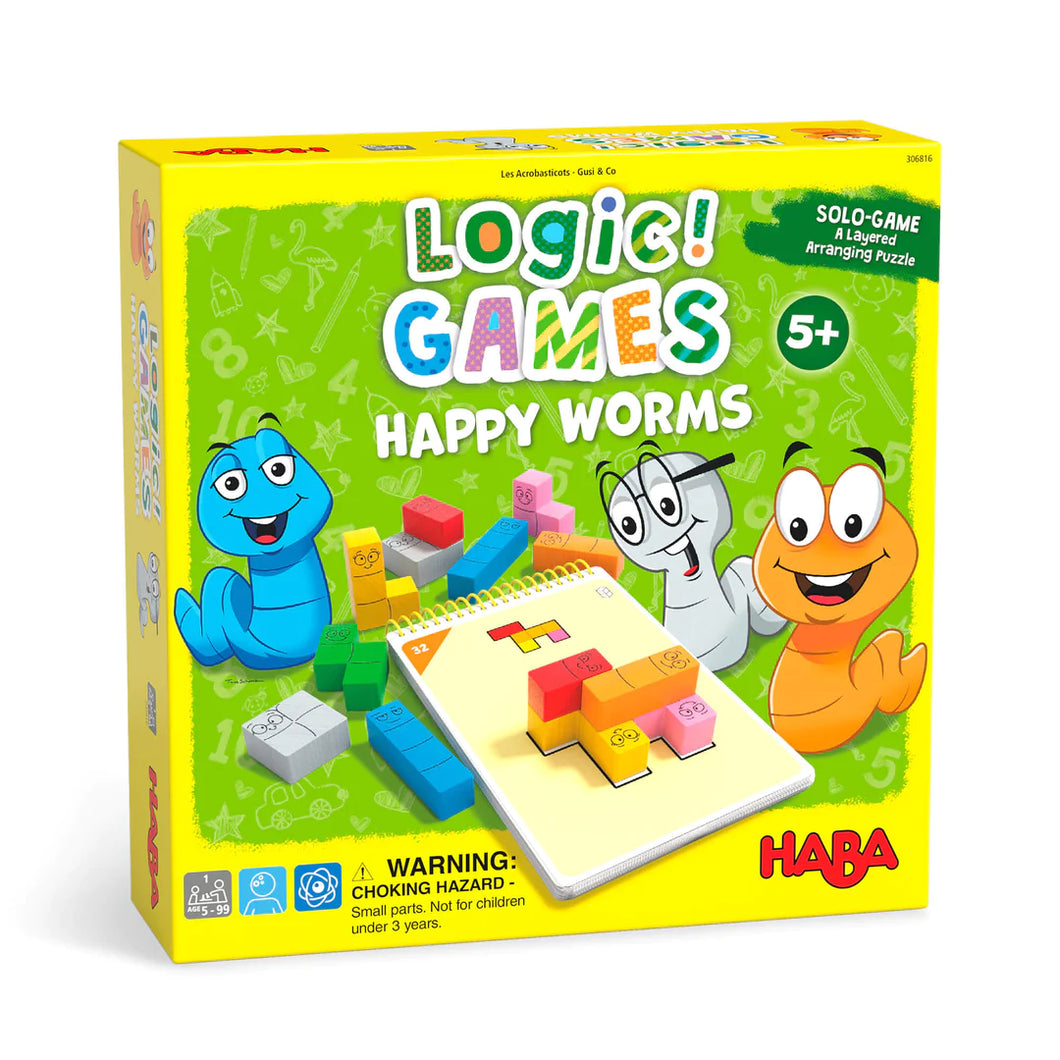 Logic! Games - Happy Worms