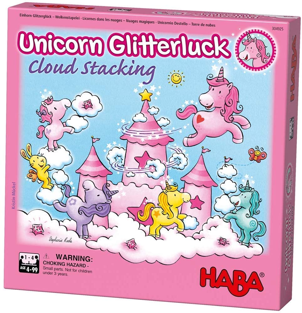Unicorn Glitterluck Cloud stacking
